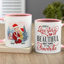 Load image into Gallery viewer, Personalized Christmas Couple Mug | Unique Valentine’s Day Gifts for Couples Coffee Mug PopCulturePrints
