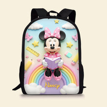 Load image into Gallery viewer, “Make Every Day Special” - Cute Cartoon School Bag - Personalized Gifts for Kids Backpack PopCulturePrints
