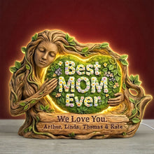 Load image into Gallery viewer, Best MOM Ever - Personalized Forest Mom Acrylic Light Box - Unique Gift for Mom, Grandma &amp; Loved Ones Light Box PopCulturePrints
