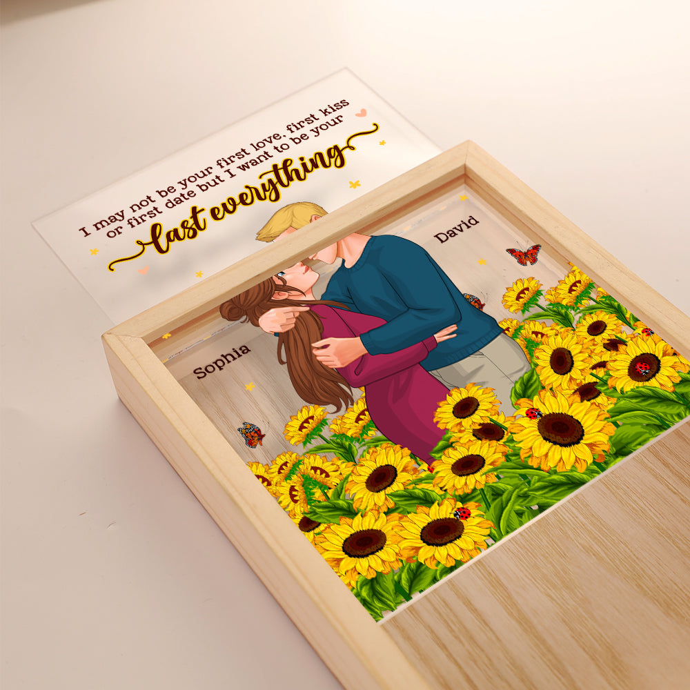 Last Everything Personalized Light Box | Romantic Couple Gift PopCulturePrints