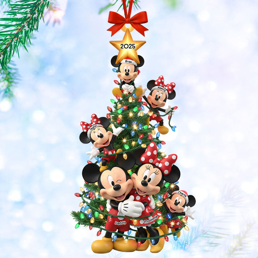 Family Ornament - Cherish Every Moment with Personalized Christmas Gift for Your Loved Ones Ornament PopCulturePrints