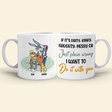 Load image into Gallery viewer, Personalized Naughty Couple Mug - Fun &amp; Unique Valentine&#39;s Day Gifts Coffee Mug PopCulturePrints
