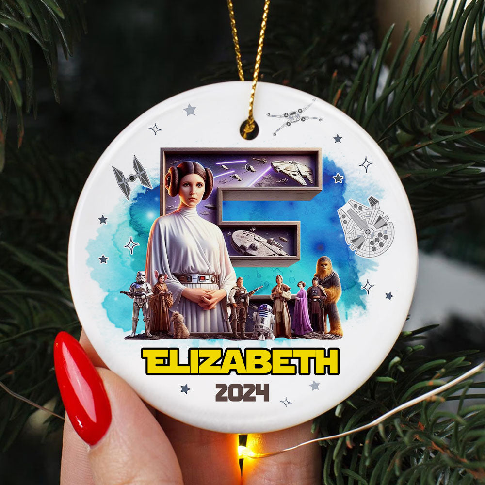 Personalized Movie Lover's Christmas Ornament - Sci-Fi Theme Ornament PopCulturePrints
