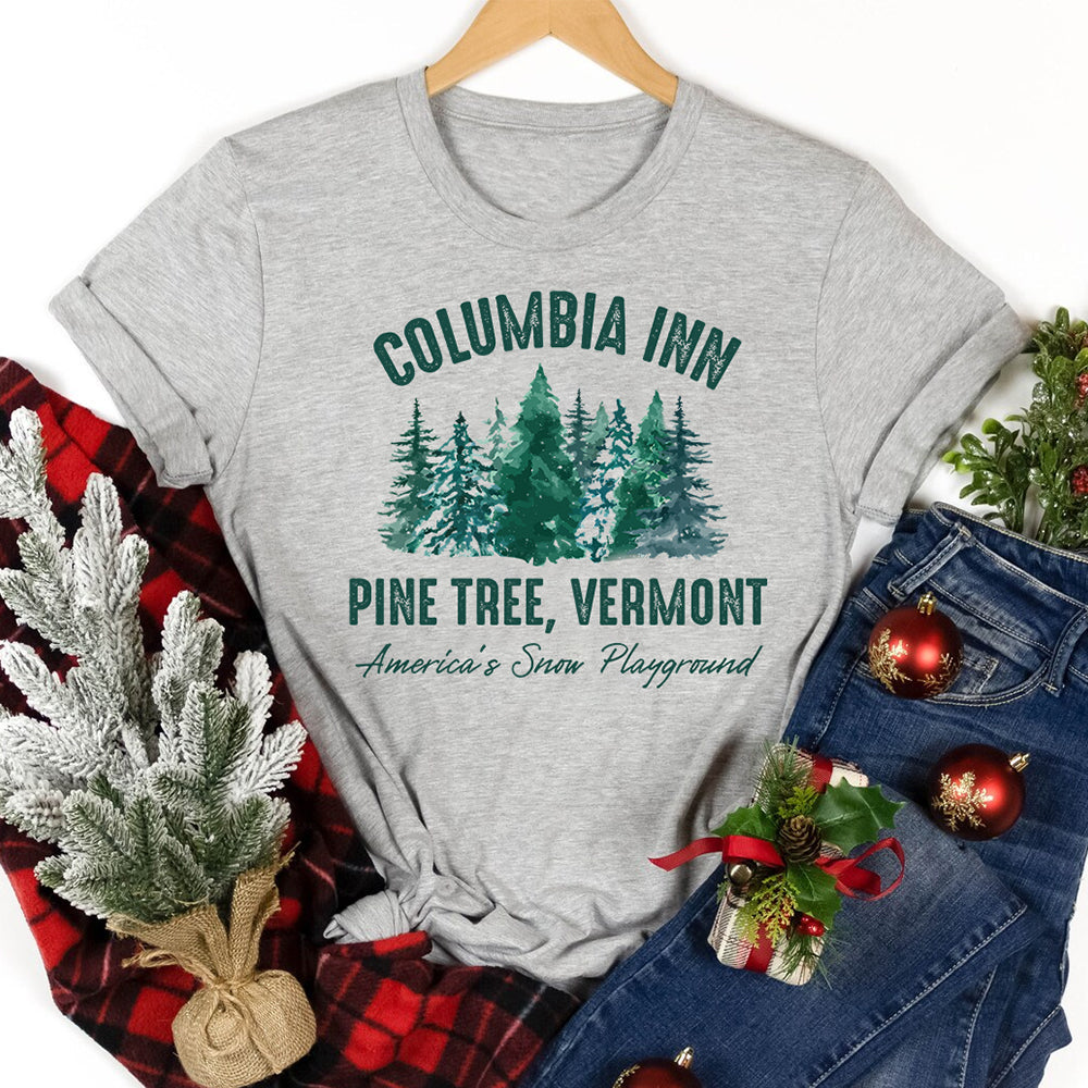 Columbia Inn Christmas Sweatshirt for Movie Enthusiasts