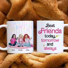 Load image into Gallery viewer, Personalized Best Friends Forever Coffee Mug Coffee Mug PopCulturePrints
