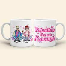 Load image into Gallery viewer, Valentine&#39;s Day Personalized Couple Mug | Custom Valentine&#39;s Day Gifts Coffee Mug PopCulturePrints
