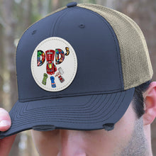 Load image into Gallery viewer, Custom &#39;Super Dad&#39; Distressed Cap - Father&#39;s Day Gift Caps PopCulturePrints
