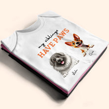 Load image into Gallery viewer, My Sibling Has Paws - Personalized Baby Onesie with 3D Effect Baby Onesie PopCulturePrints
