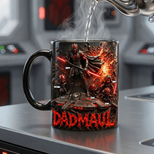 “Unleash the Magic of Dad!” - Dad Master Dad Magic Mug, Personalized Gifts for Dad Coffee Mug PopCulturePrints