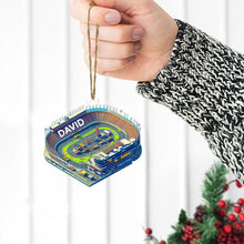 Load image into Gallery viewer, Personalized Sports Car Racing Christmas Ornament
