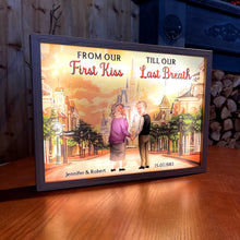 Load image into Gallery viewer, Eternal Love Personalized Frame - Perfect Couple Gift | Valentine's Day Gifts Led Night Light PopCulturePrints
