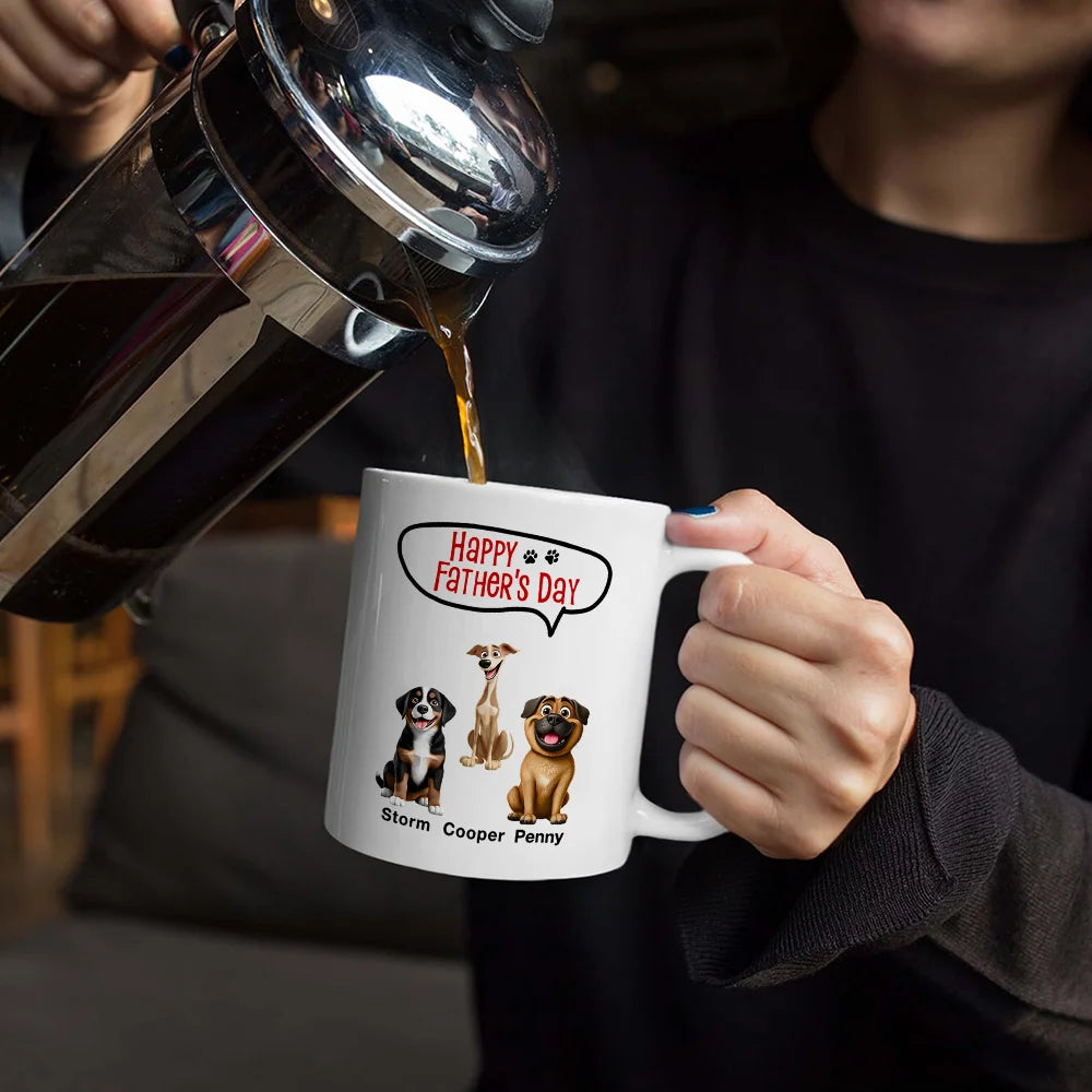 Dad You Worked Hard and Raised Me Well - Personalized Mug Mug PopCulturePrints