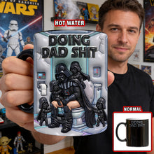 Load image into Gallery viewer, “Doing Dad Shit” - Relaxed Dad Magic Coffee Mug - Personalized Gift for Dads, Grandpas, and Father Figures Coffee Mug PopCulturePrints
