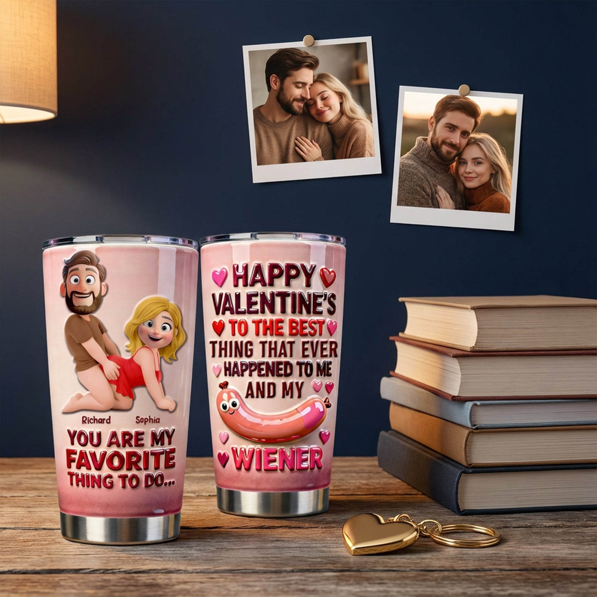 You Are My Favorite Thing To Do - Naughty Couple Tumbler | Personalized Gift for Couples Tumbler Cup PopCulturePrints