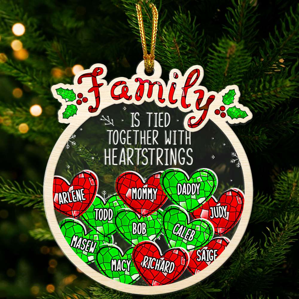 Personalized Family Christmas Ornament - Fantasy Themed Ornament PopCulturePrints