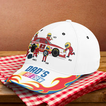 Load image into Gallery viewer, Personalized Dad&#39;s Pit Crew Classic Cap - Custom Father&#39;s Day Gift
