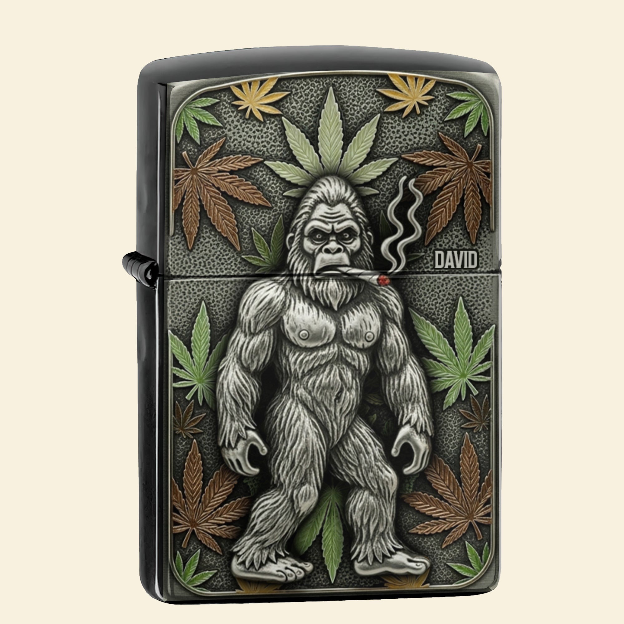 Light Up with Fun! Personalized Bigfoot Lighter for Smoking Enthusiasts Lighter PopCulturePrints