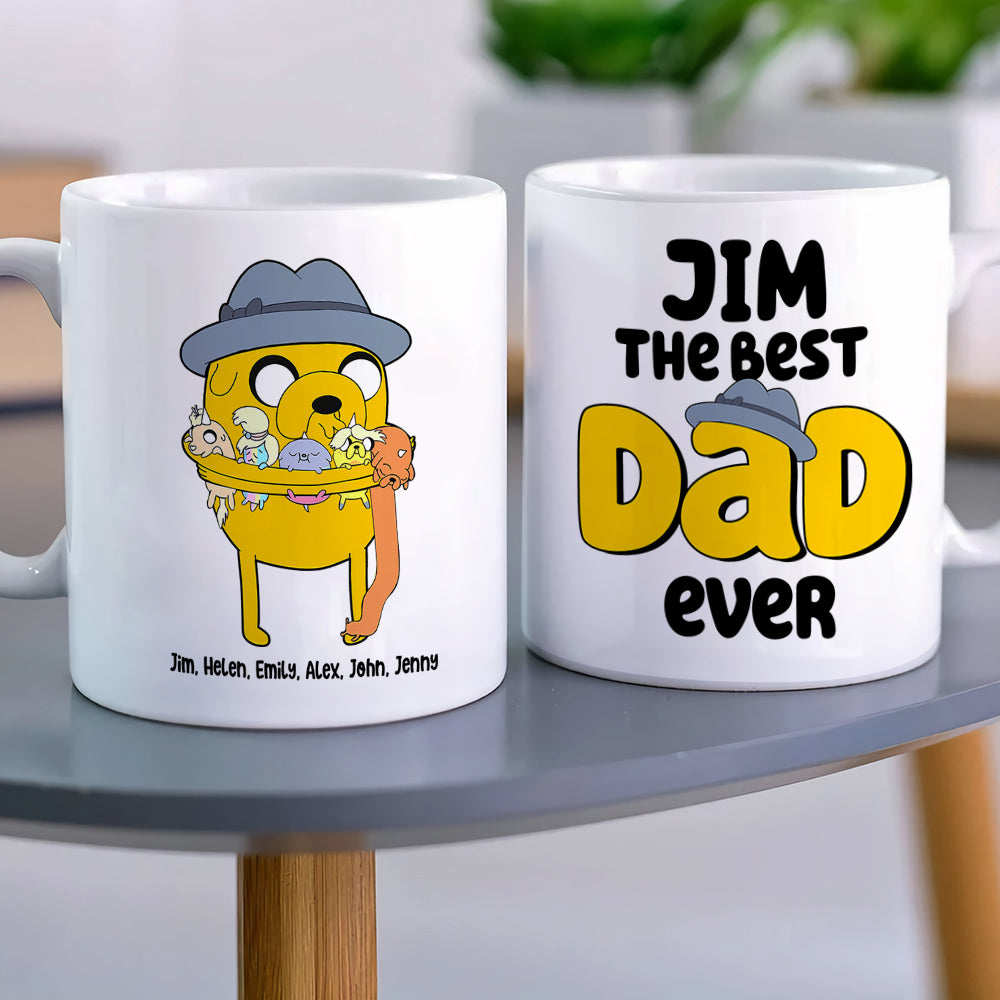 Customizable 'Best Dad Ever' Mug for Father's Day Coffee Mug PopCulturePrints