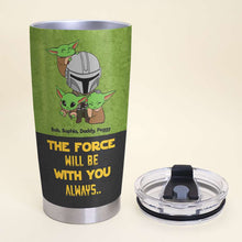 Load image into Gallery viewer, Personalized Daddy Day Star-Themed Tumbler Gift
