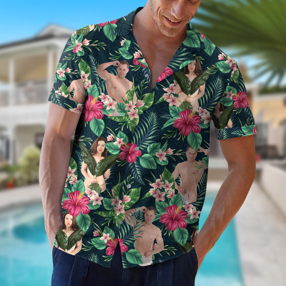 Personalized Funny Hawaiian Shirt for Couples Hawaiian Shirts PopCulturePrints