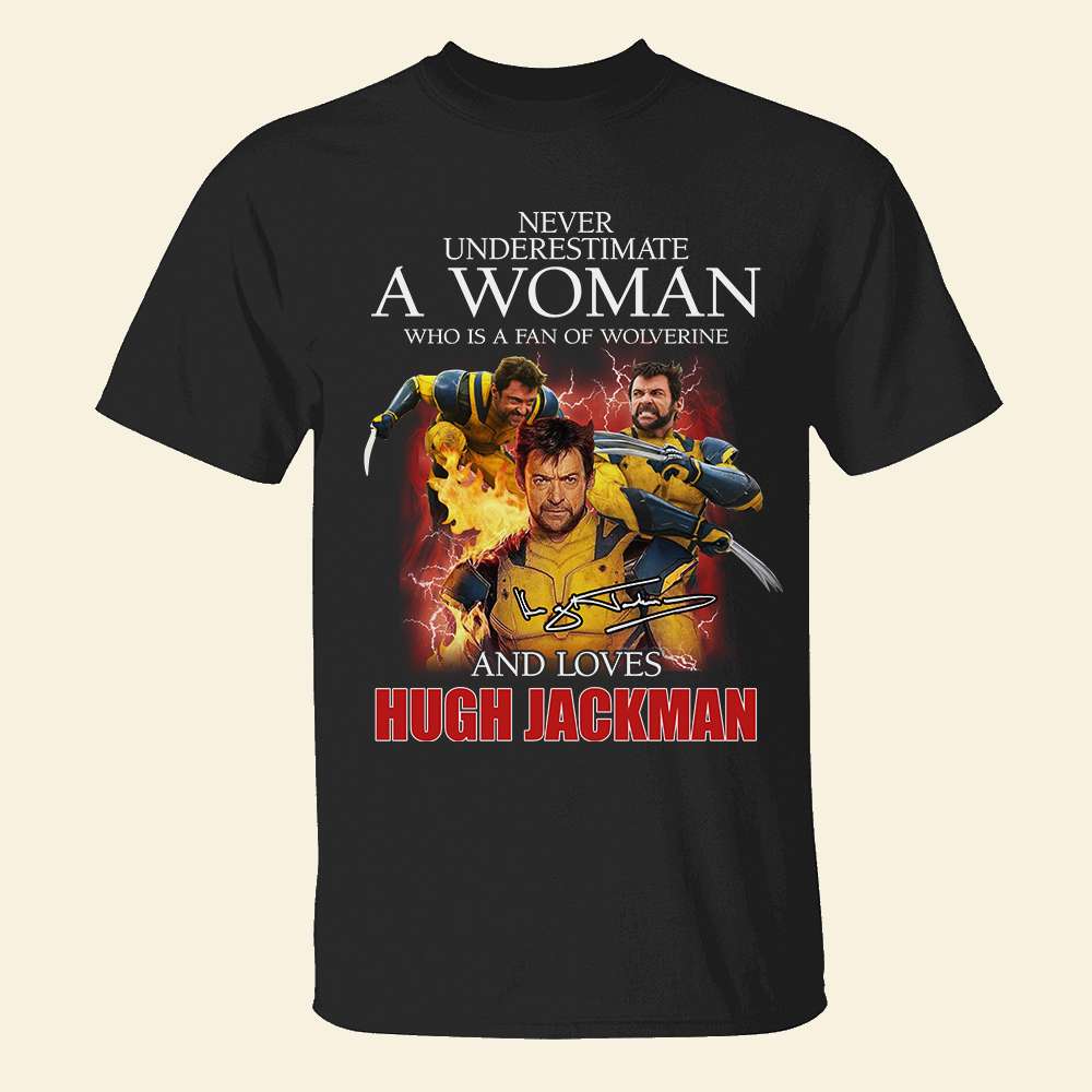 Wolverine Fan Women's T-Shirt - Hugh Jackman Edition