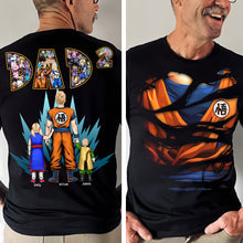 Load image into Gallery viewer, “Celebrating Fatherhood: Personalized Dad Shirt” - Custom Gift for Dads and Grandpas Shirts PopCulturePrints
