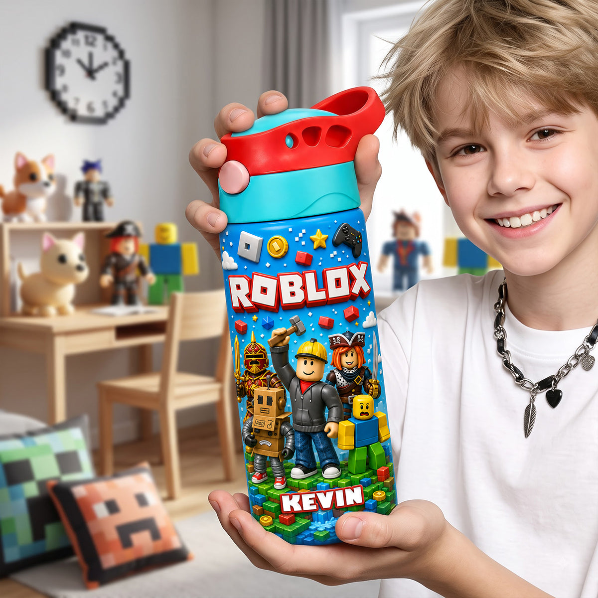 “Stay Hydrated in Style!” - Customizable 12oz Colorful Kid Tumbler - Perfect Gift for Kids Tumbler Cup PopCulturePrints