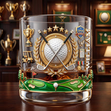 Load image into Gallery viewer, Golf Champion Drinking Glass - Perfect Personalized Gift for Golf Lovers
