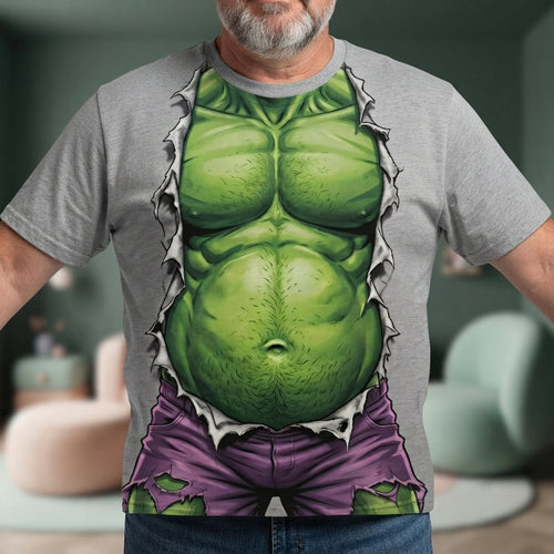 Unleash Your Inner Hero - Green Monster Shirt - Personalized Gifts AOP Products PopCulturePrints