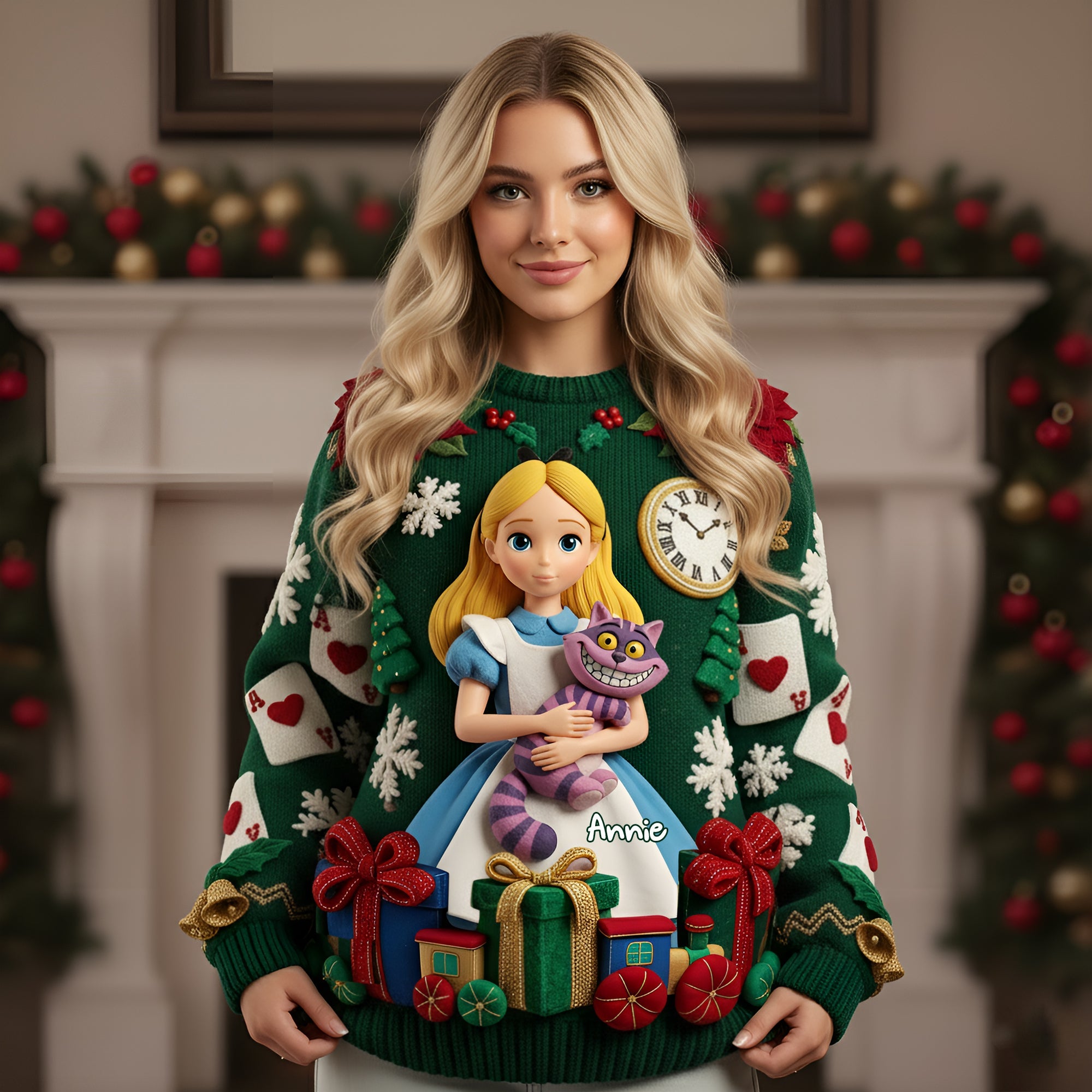 Enchanted Dreams Ugly Sweater - A Magical Gift for Fantasy Lovers AOP Products PopCulturePrints