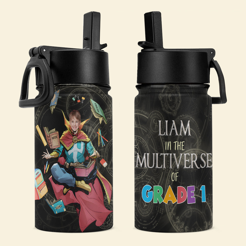 Personalized Multiverse Grade 1 Water Bottle