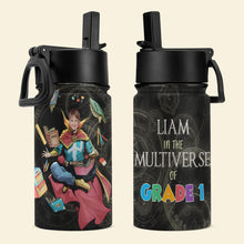 Load image into Gallery viewer, Personalized Multiverse Grade 1 Water Bottle
