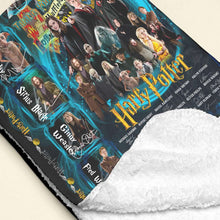 Load image into Gallery viewer, Personalized Harry Potter Fan Blanket - Thank You For The Memories
