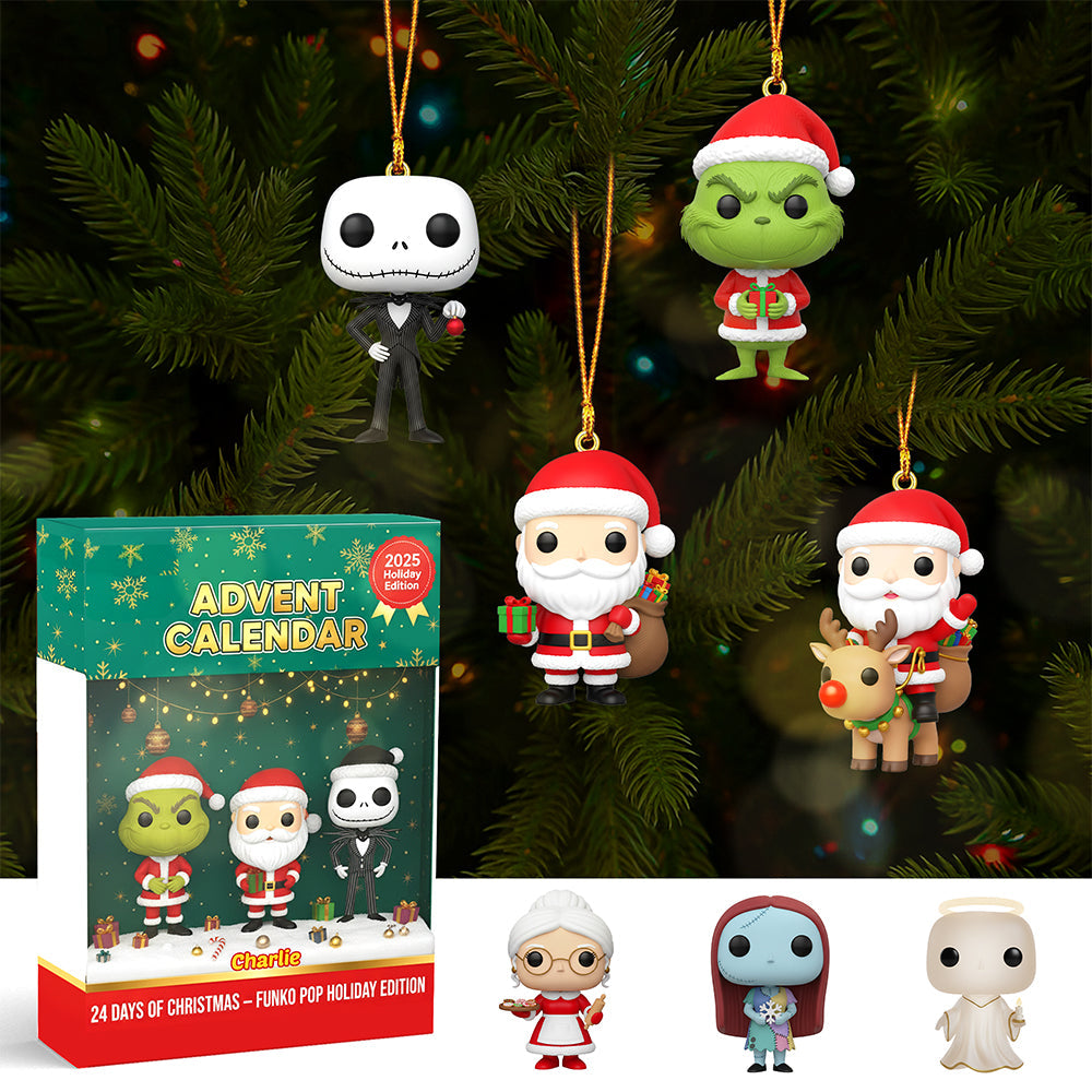 “Spread the Holiday Cheer!” - Cute Collectible Figure Blind Box - Personalized Gifts For Christmas Advent Calendar PopCulturePrints