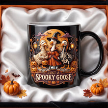 Load image into Gallery viewer, Just A Spooky Goose Magic Mug - Personalized Halloween Gifts Coffee Mug PopCulturePrints
