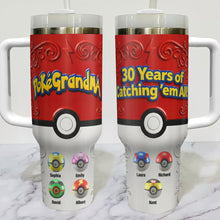 Load image into Gallery viewer, “Catch the Fun - Personalized Family 40oz Tumbler” Tumbler Cup PopCulturePrints
