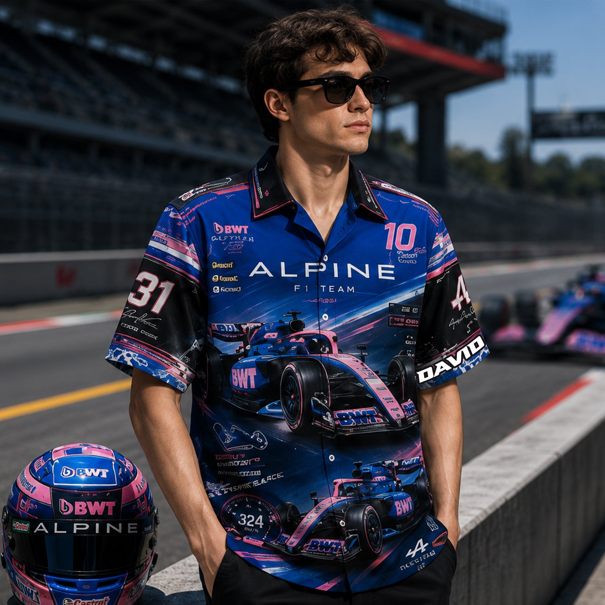 Race Day Hawaiian Shirt - Personalized Gifts For Racing Lovers 02NALU020726 Hawaiian Shirts PopCulturePrints