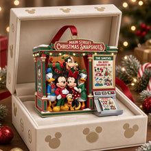 Load image into Gallery viewer, "Capture the Magic of Christmas!" - Festive Crew Photo Booth Acrylic Ornament - Personalized Gift for Family and Friends

