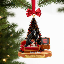 Load image into Gallery viewer, All I Want For Christmas Is You - Cheeky Couple Acrylic Ornament - Personalized Gift for Couples Ornament PopCulturePrints
