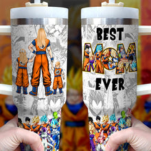 Load image into Gallery viewer, &quot;Best Mom Ever&quot; - Personalized Tumbler Handle - Custom Gift for Mom, Grandma &amp; Special Occasions Tumbler Cup PopCulturePrints
