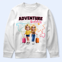 Load image into Gallery viewer, Adventure Buddies 3D Effect - Personalized T-Shirt for Friends T-shirt PopCulturePrints
