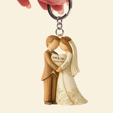 Load image into Gallery viewer, "You &amp; Me: We Got This" - Personalized Keychain for Newlyweds - Custom Gift for Couples Keychains PopCulturePrints
