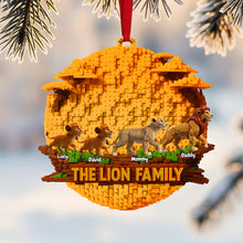 Load image into Gallery viewer, Cherish Your Family Bond - Personalized Christmas Ornament for Family Fun Ornament PopCulturePrints
