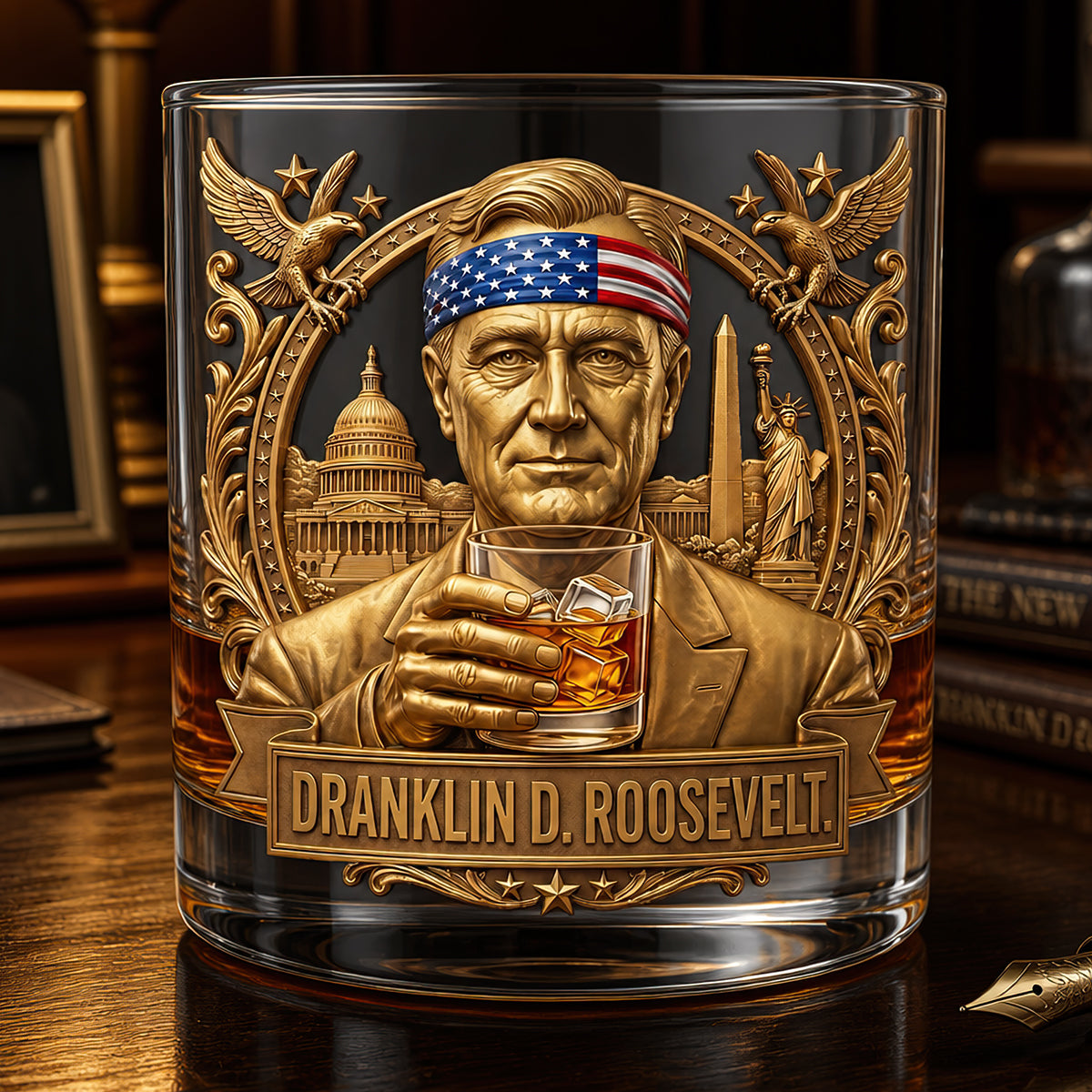 Celebrate Love with Personalized Round Glass - Unique Gift for Anniversary