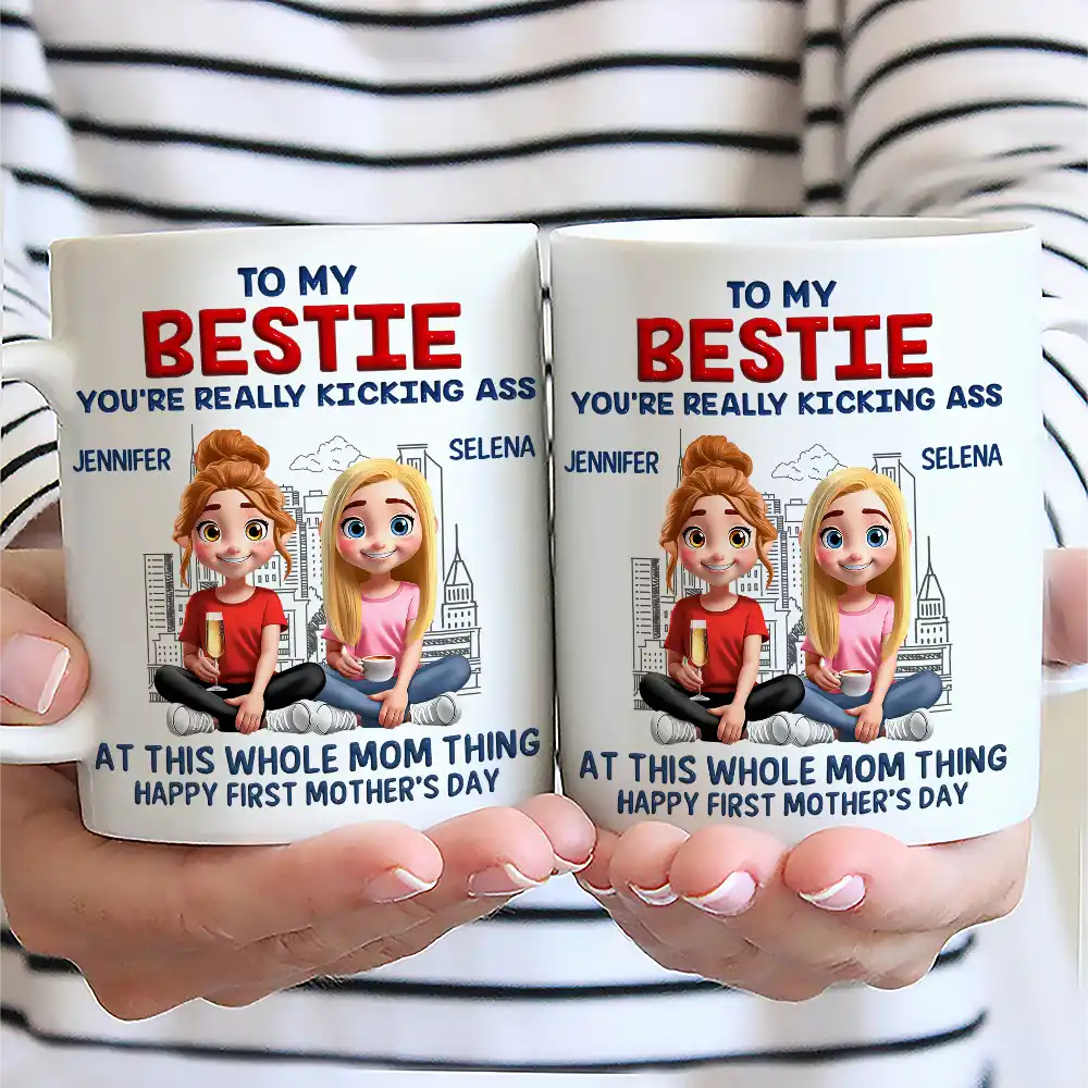 To My Daughter: You're Really Kicking A** - Personalized Mug for Any Mom Mug PopCulturePrints