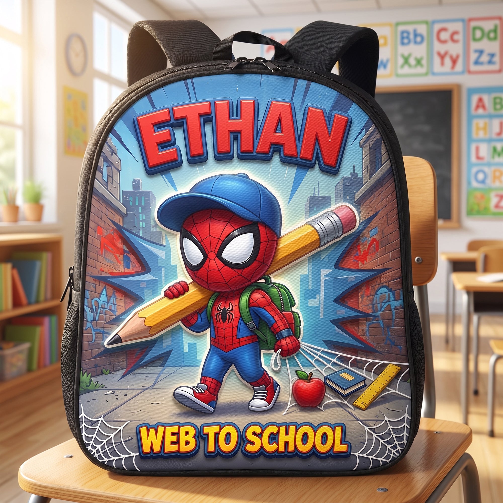 Class Is Back School Bag - Personalized Gifts For Kids 04TYQN130726 Backpack PopCulturePrints