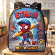 Load image into Gallery viewer, Class Is Back School Bag - Personalized Gifts For Kids 04TYQN130726 Backpack PopCulturePrints
