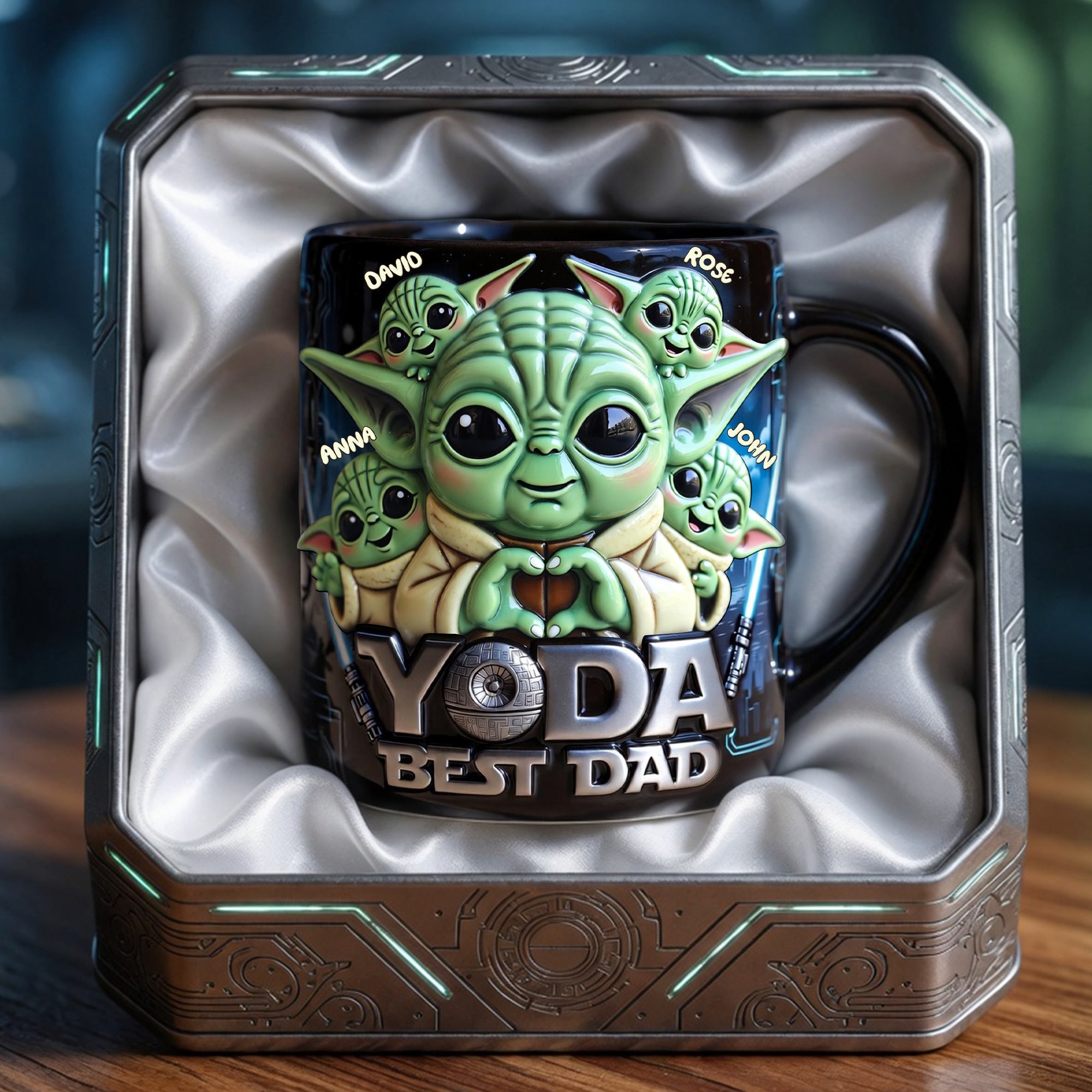 "You're The Best Dad!" - Ultimate Dad Magic Coffee Mug - Personalized Gifts for Dads, Grandpa, Uncles and More! Coffee Mug PopCulturePrints
