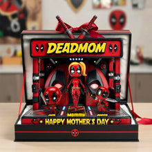 Load image into Gallery viewer, Celebrate Mom's Superpowers! Personalized Mother’s Day Hero Squad Acrylic Plaque Shaped Plaques PopCulturePrints
