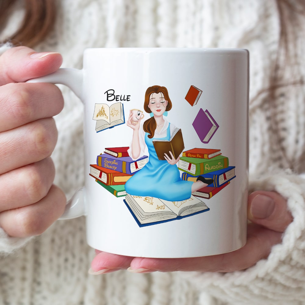 Personalized Book Lover Mug - Custom Coffee Mug for Readers Coffee Mug PopCulturePrints